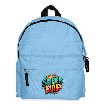 CADEAUX POUR PAPA - Sac à dos Enfant - bleu clair - Devant