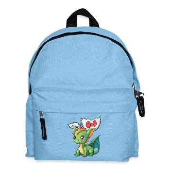 Enfant Enfants Bébé Dragon Dragon Dinos oeuf - Sac à dos Enfant - bleu clair - Devant