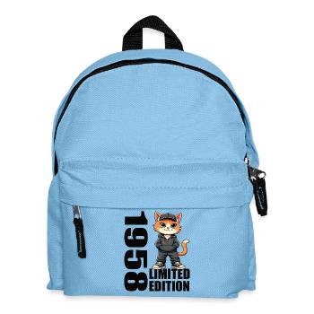 Limited Edition 1958 Birthday Born 1958 - Kids' Backpack - light blue - Front