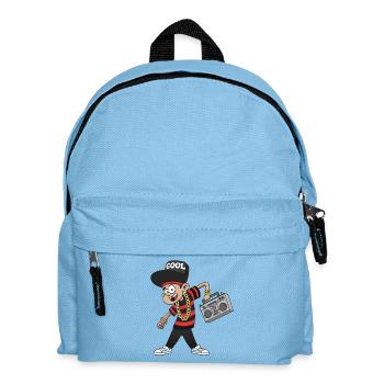 PUNK MAN - Kids' Backpack - light blue - Front