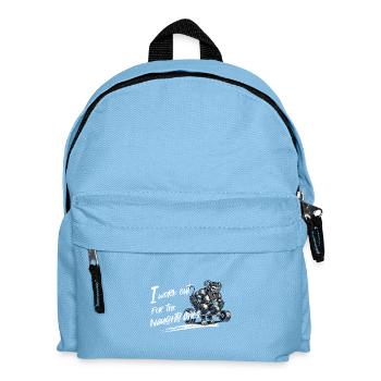 Krampus celebrates fitness for the cheeky - Kids' Backpack - light blue - Front