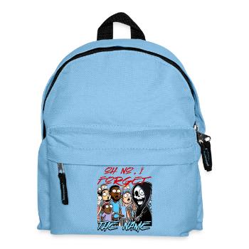 Faucheuse dans la foule de mèmes - Sac à dos Enfant - bleu clair - Devant