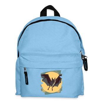 Chauve-souris rétro - Sac à dos Enfant - bleu clair - Devant