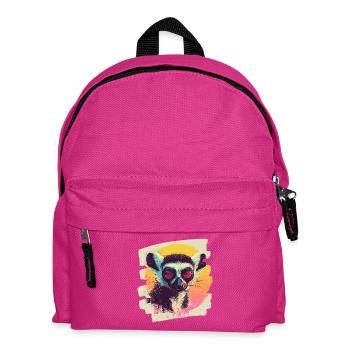 Lemur - Kinder Rucksack - Fuchsia - Vorne
