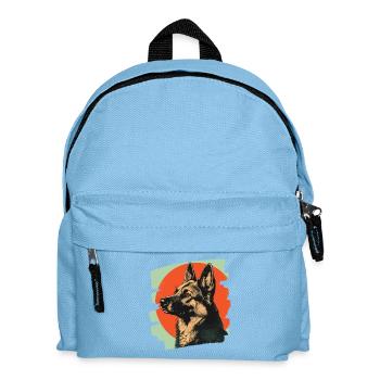 Chien de berger - Sac à dos Enfant - bleu clair - Devant