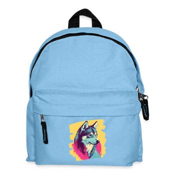 Husky - Kinder Rucksack - Hellblau - Vorne