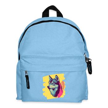 Husky - Kinder Rucksack - Hellblau - Vorne