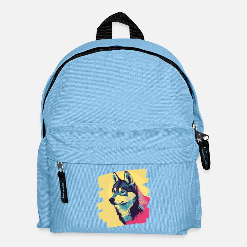 Husky - Kinder Rucksack - Hellblau