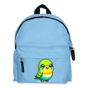 Perruche ondulée - Sac à dos Enfant - bleu clair - Devant