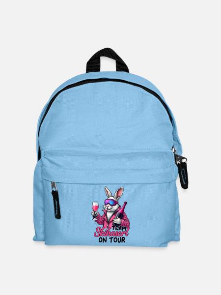 Team Ski Haserl On Tour Apres Ski - Kinder Rucksack - Hellblau