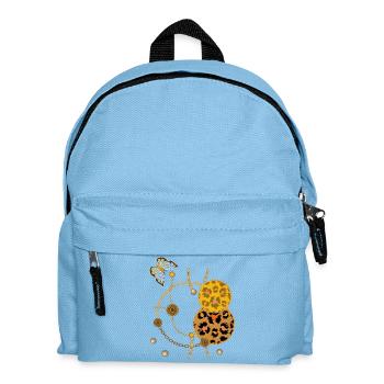 Figure géométrique fantastique - Sac à dos Enfant - bleu clair - Devant
