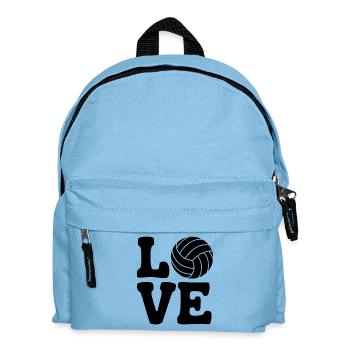 Volleyball Spruch Lustiges Volleyball Geschenk - Kinder Rucksack - Hellblau - Vorne