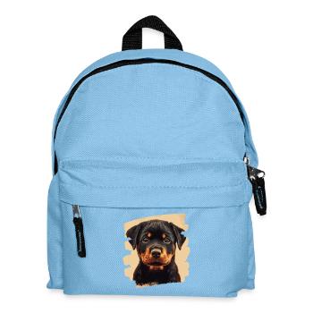 Rottweiler - Kids' Backpack - light blue - Front