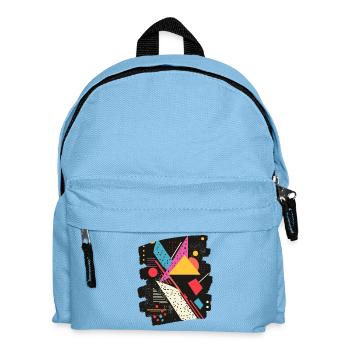 Années 80 - Sac à dos Enfant - bleu clair - Devant