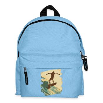 Surfer - Kids' Backpack - light blue - Front