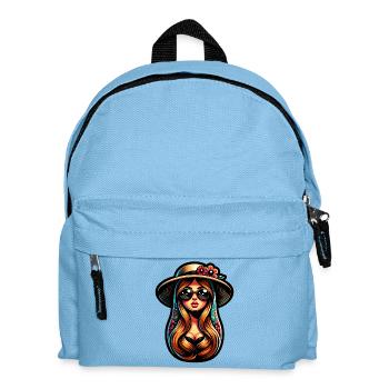 Russian Girl! Matryoshka Russian for Russians - Kids' Backpack - light blue - Front