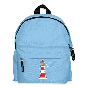 Lighthouse Lake Coast Maritime - Kids' Backpack - light blue - Front