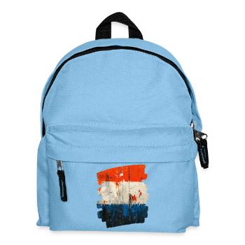 Drapeau néerlandais Pays-Bas Pays-Bas - Sac à dos Enfant - bleu clair - Devant
