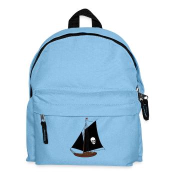 Sailing Ship Ships Sailing Ship Pirates Kids - Kids' Backpack - light blue - Front