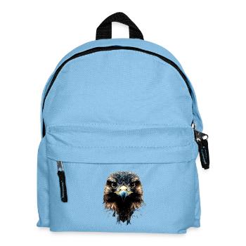 Faucon crécerelle Faucon Chasse Faucon pèlerin Faucon mignon - Sac à dos Enfant - bleu clair - Devant