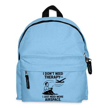 0001 NoTherapy MoreAirspace - Kinder Rucksack - Hellblau - Vorne