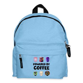 Expressive energy mugs - Kids' Backpack - light blue - Front