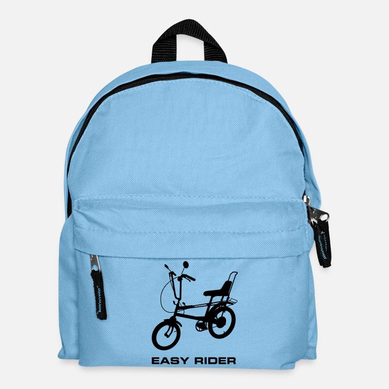 Conception de l’hélicoptère. - Sac à dos Enfant - bleu clair