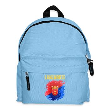 Conception des armoiries de l’île de Lanzarote - Sac à dos Enfant - bleu clair - Devant