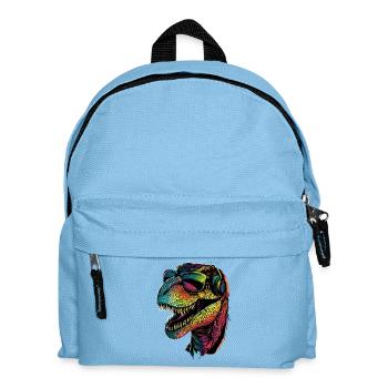 T-Rex Tyrannosaurus Rex Dino Papa Dinosaure - Sac à dos Enfant - bleu clair - Devant