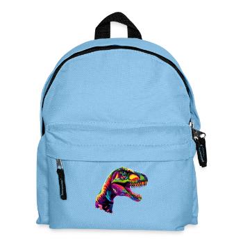 T-Rex Tyrannosaurus Rex Dino Papa Dinosaure - Sac à dos Enfant - bleu clair - Devant