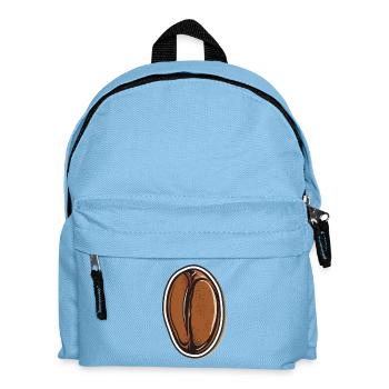 Kaffee - Kinder Rucksack - Hellblau - Vorne