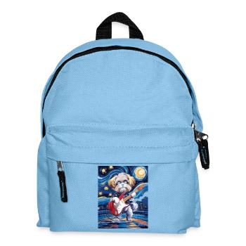 Maltais de la nuit étoilée - Sac à dos Enfant - bleu clair - Devant