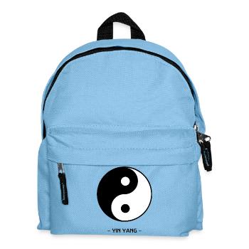 Yin Yang - Kinder Rucksack - Hellblau - Vorne