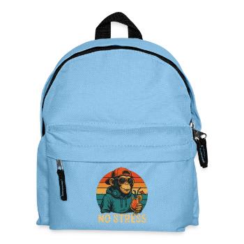No Stress - Monkey - Kids' Backpack - light blue - Front