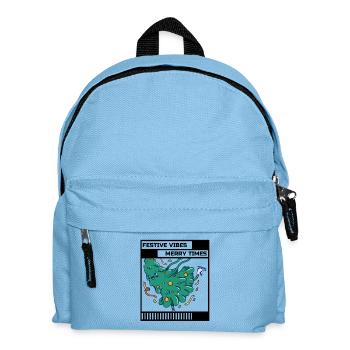 Traumarbeit Motivation erreichen Persönlicher Erfolg - Kinder Rucksack - Hellblau - Vorne