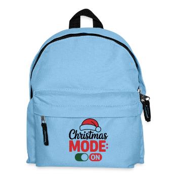 Christmas-Lovely Volcano Design - Kids' Backpack - light blue - Front