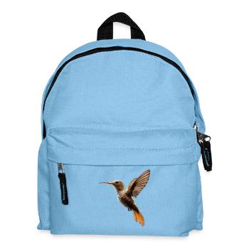 Hummingbird Hummingbird Bird Hummingbirds Cute Hummingbird - Kids' Backpack - light blue - Front