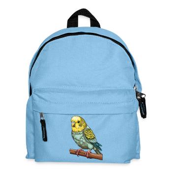 BIRD BUDGIE - Kids' Backpack - light blue - Front