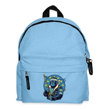 EU Gorilla Biker Style - Kids' Backpack - light blue - Front