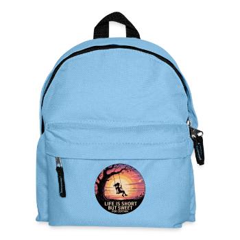  LIFE IS SHORT BUT SWEET FOR CERTAIN - Kinder Rucksack - Hellblau - Vorne