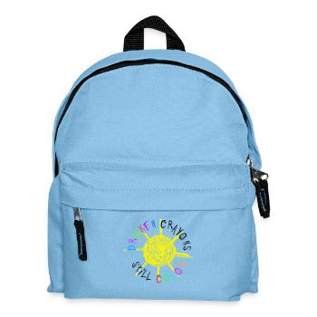 Broken Crayons Still Color Mental Health Awareness - Kinder Rucksack - Hellblau - Vorne