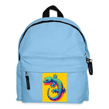 Gecko - Kids' Backpack - light blue - Front