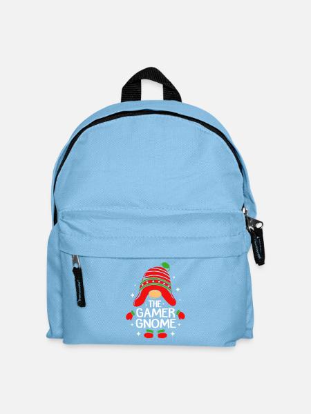 Gnom Gaming Gamer - Kinder Rucksack - Hellblau