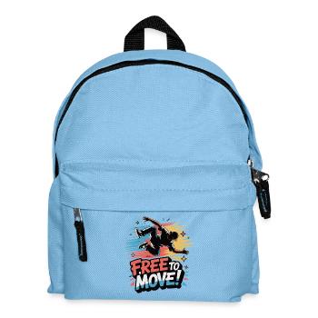 Free to Move Dance Burst - Kids' Backpack - light blue - Front