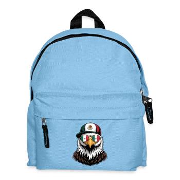 Mexican Eagle Retro Sunglasses - Kids' Backpack - light blue - Front