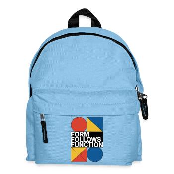 Bauhaus Architecture Architecte - Sac à dos Enfant - bleu clair - Devant