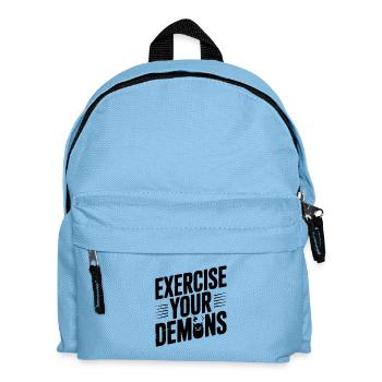Exercez vos démons - Sac à dos Enfant - bleu clair - Devant