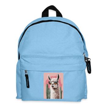 Lama - Kinder Rucksack - Hellblau - Vorne