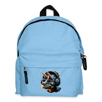 Triceratops Dinosaur Dinos Triceratops Dino - Kids' Backpack - light blue - Front