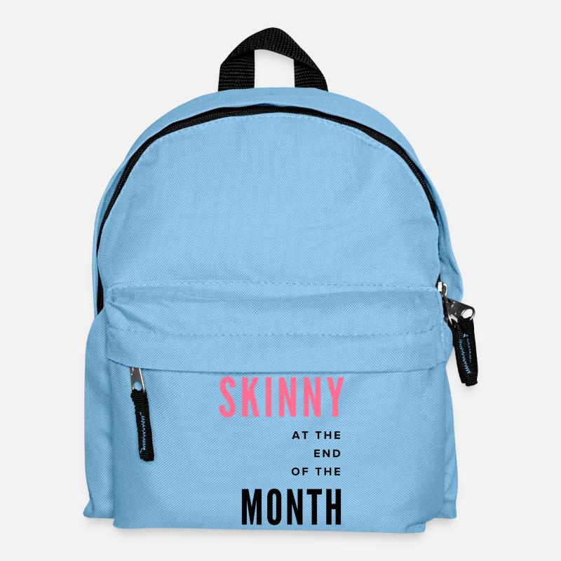 Rosa Dünn - Kinder Rucksack - Hellblau